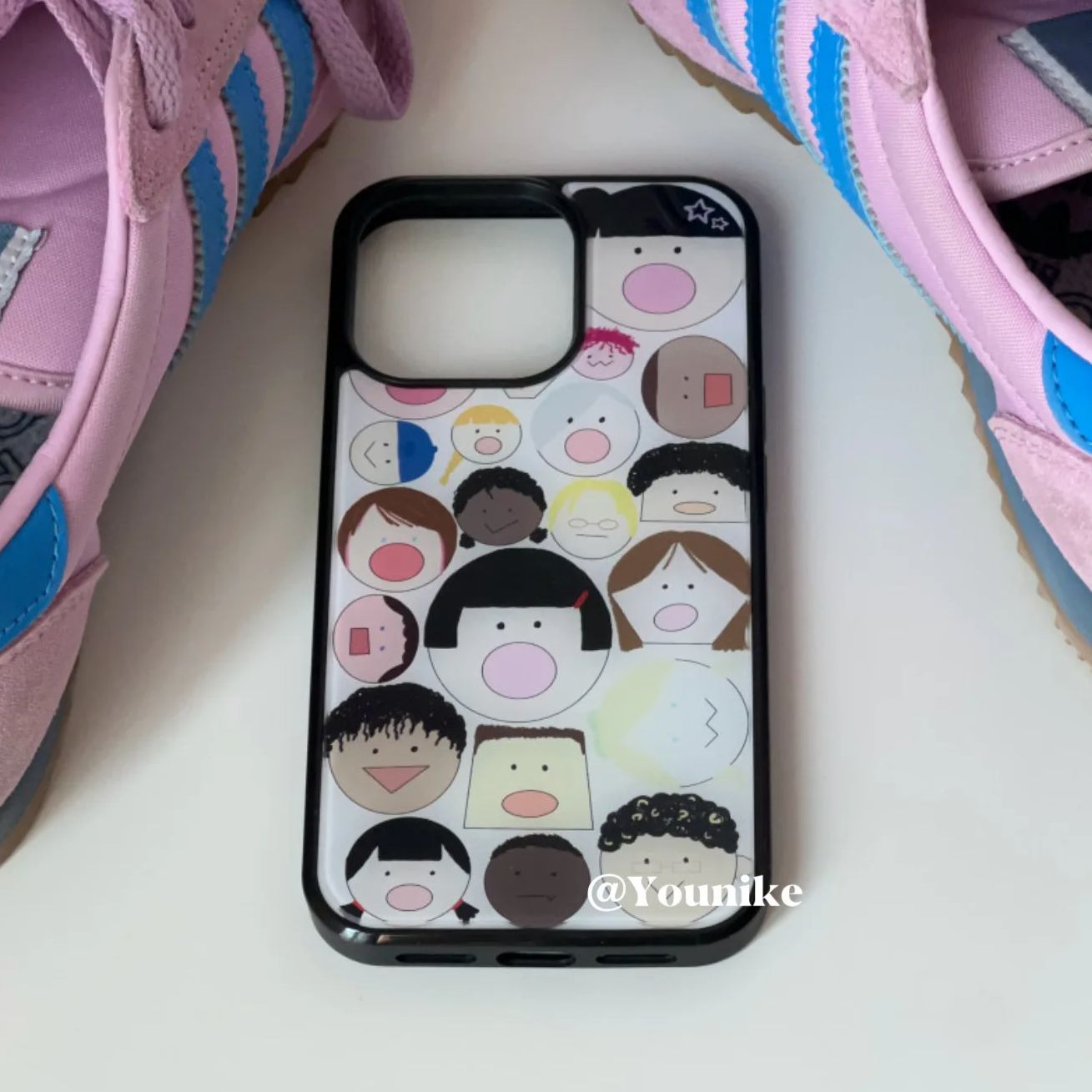Phone Cases Custom - เคสโทรศัพท์ลายการ์ตูนเกาหลีน่ารัก หัวโต สไตล์คาวาอี้ สำหรับ iPhone 17