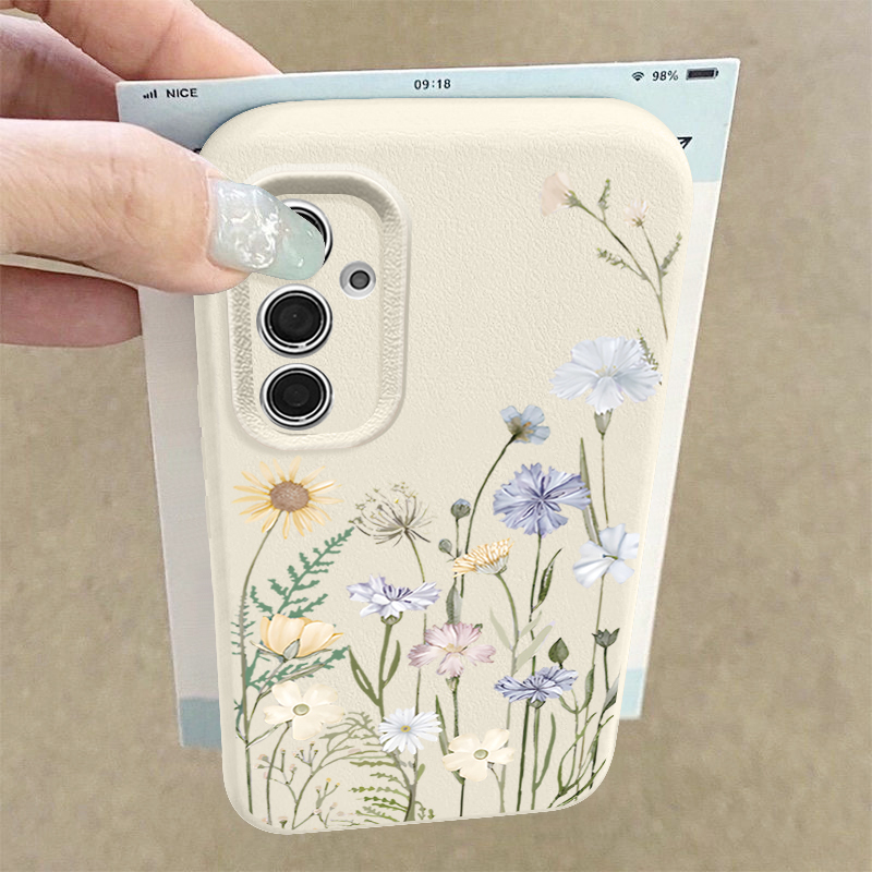 Phone Cases For Samsung A14 - ดอกไม้เล็กๆสําหรับSamsung Galaxy S25 Edge S24 FE