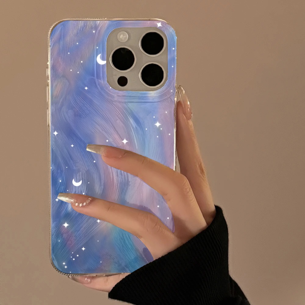 Phone Cases Xiaomi Redmi 12 - เคสโทรศัพท์แฟชั่นลายดาวระยิบระยับไล่เฉดสี สำหรับ Xiaomi Redmi Note 10