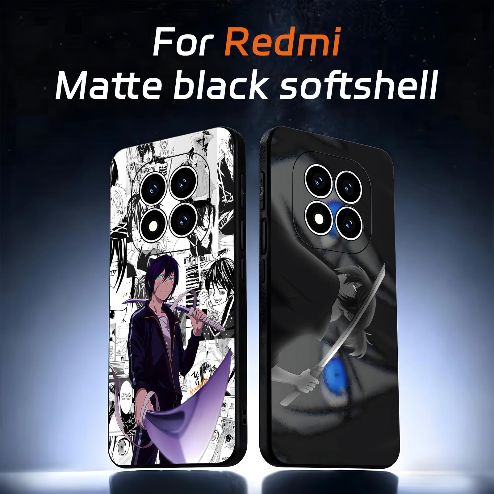 Phone Cases Xiaomi Redmi 12 - อะนิเมะโนรางามิเคสโทรศัพท์สำหรับเรดมี่โน้ต 15 14 13 12 11