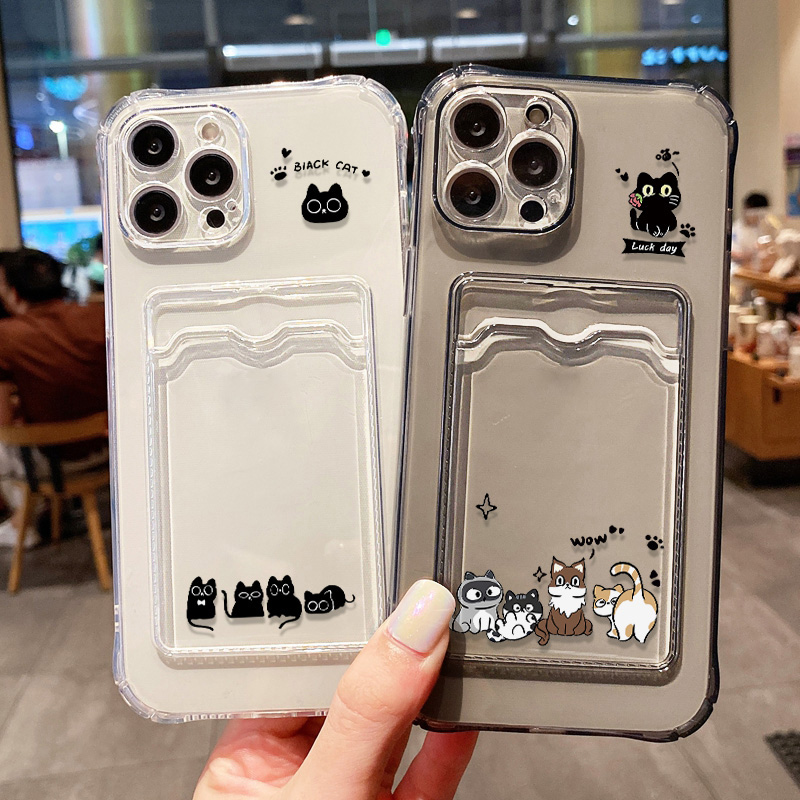 Phone Cases Xr Cute - เคสโทรศัพท์ลายแมวดำน่ารัก สำหรับ iPhone 17 Pro Max