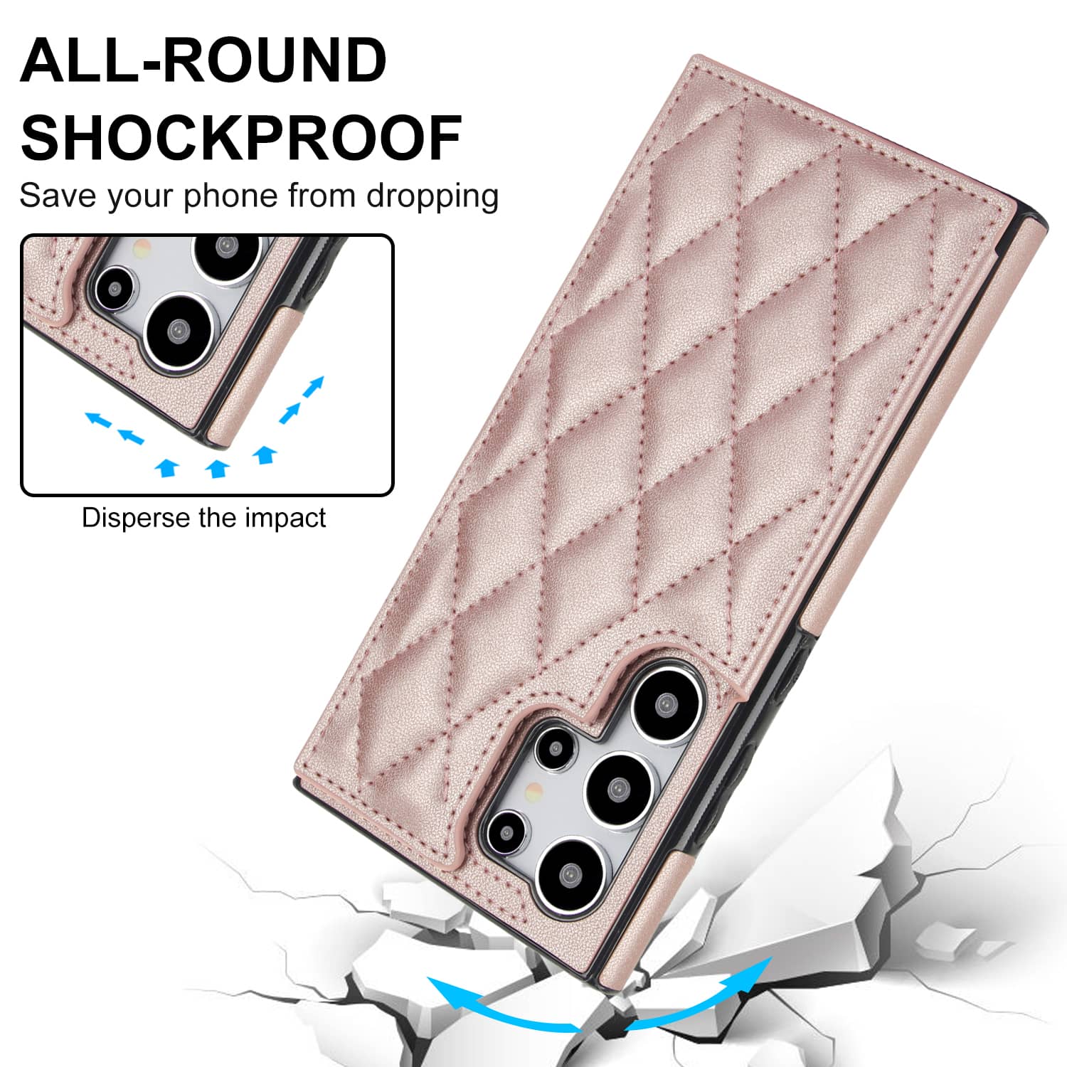 เคสสำหรับ Samsung Galaxy S25 U - Leather Folio Wallet Case บทวิจารณ์และราคา