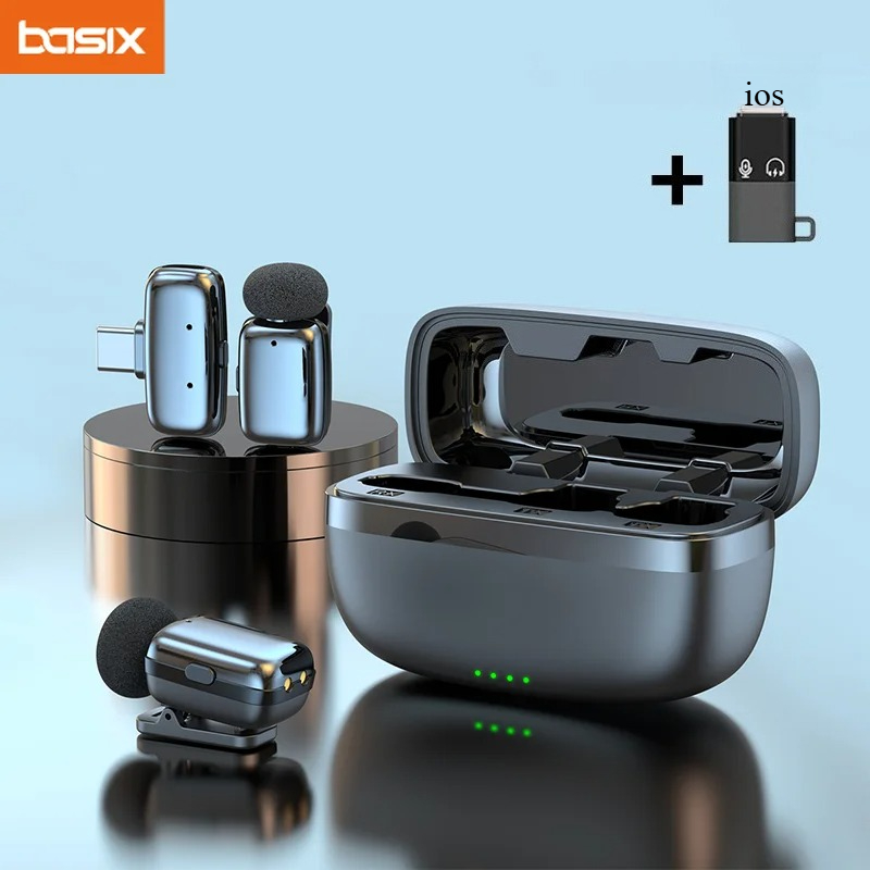 ชุดไมโครโฟนไร้สายแบบหนีบเสื้อพ - Phone Cases Android บทวิจารณ์และราคา