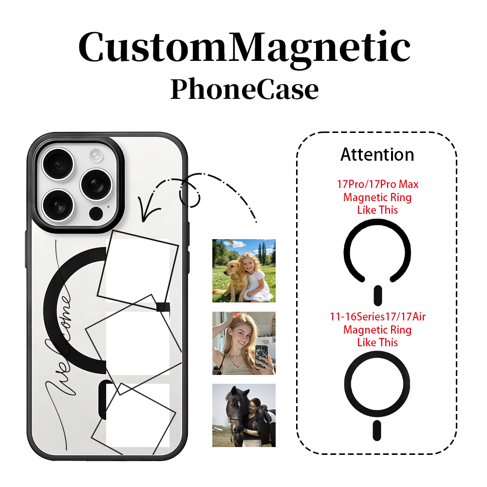 เคสโทรศัพท์แม่เหล็กพิมพ์รูปภาพ - Phone Cases Custom บทวิจารณ์และราคา
