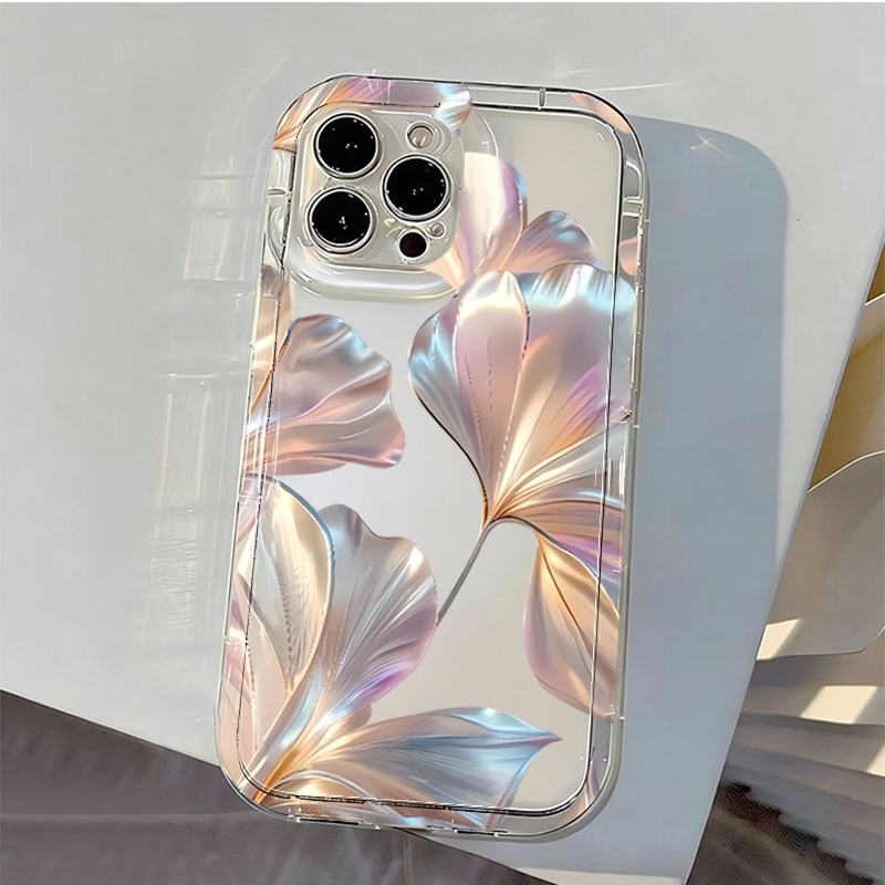 เคสโทรศัพท์ลายใบแปะก๊วยสีเมทัล - Phone Cases Xiaomi Redmi 12 บทวิจารณ์และราคา