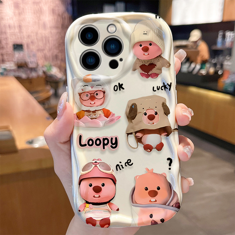 Lovely Loopy Waveเคสโทรศัพท์สํ - Phone Cases Loopy บทวิจารณ์และราคา