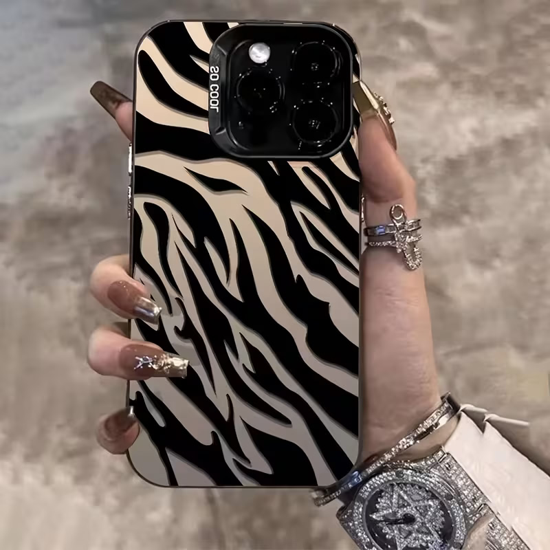 เคสกันกระแทก IMD ลายม้าลายสีดำ - Phone Cases Iphone 16 Pro Max บทวิจารณ์และราคา