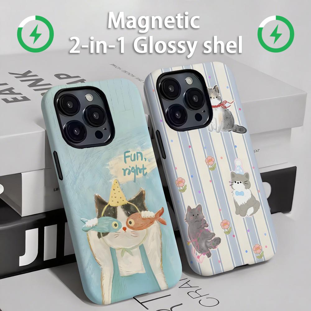 แมวและสุนัขน่ารักเคสโทรศัพท์แม - Phone Cases Iphone 16 Pro Max บทวิจารณ์และราคา