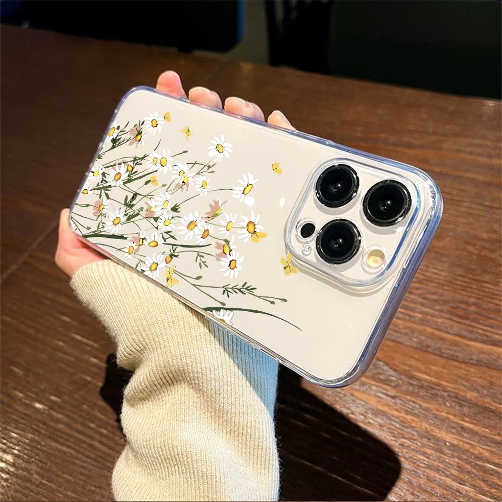 เคสโทรศัพท์ลายดอกเดซี่ใหม่ สำห - Phone Cases Iphone 16 Pro Max บทวิจารณ์และราคา