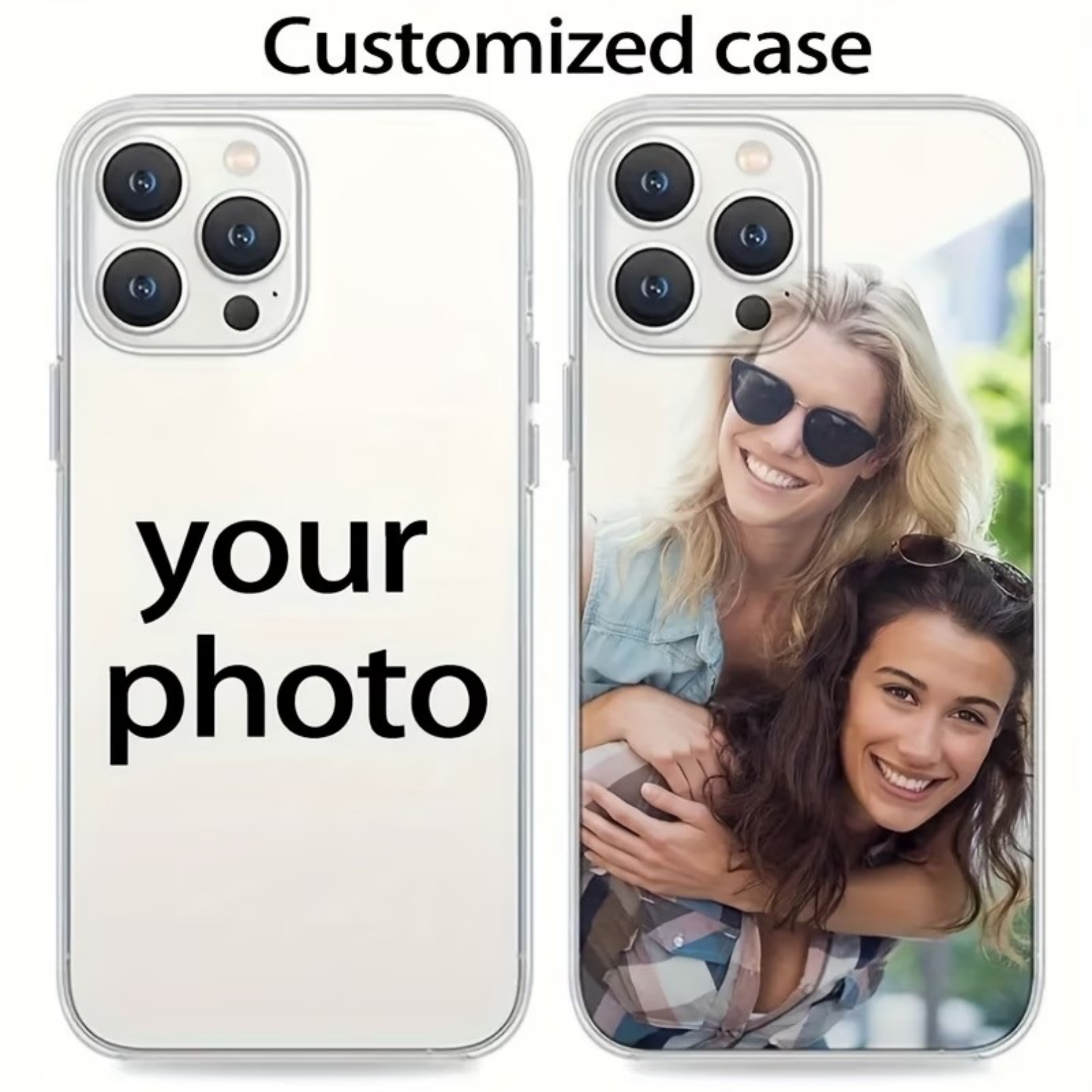 เคสใสแบบปรับแต่งได้ลายภาพถ่ายส - Phone Cases Custom บทวิจารณ์และราคา