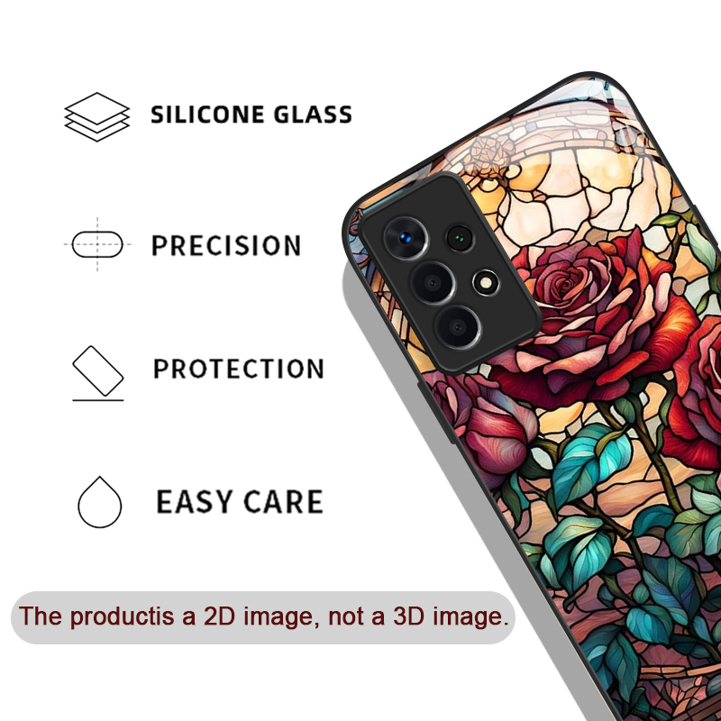 เคสโทรศัพท์มือถือลายดอกกุหลาบส - Phone Cases For Samsung A14 บทวิจารณ์และราคา