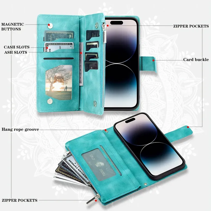 เคสโทรศัพท์แบบกระเป๋าสตางค์พร้ - Leather Folio Wallet Case บทวิจารณ์และราคา