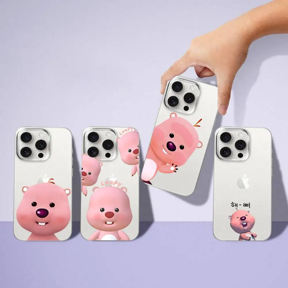 เคสโทรศัพท์เกาหลีลายปอรороและแ - Phone Cases Loopy บทวิจารณ์และราคา