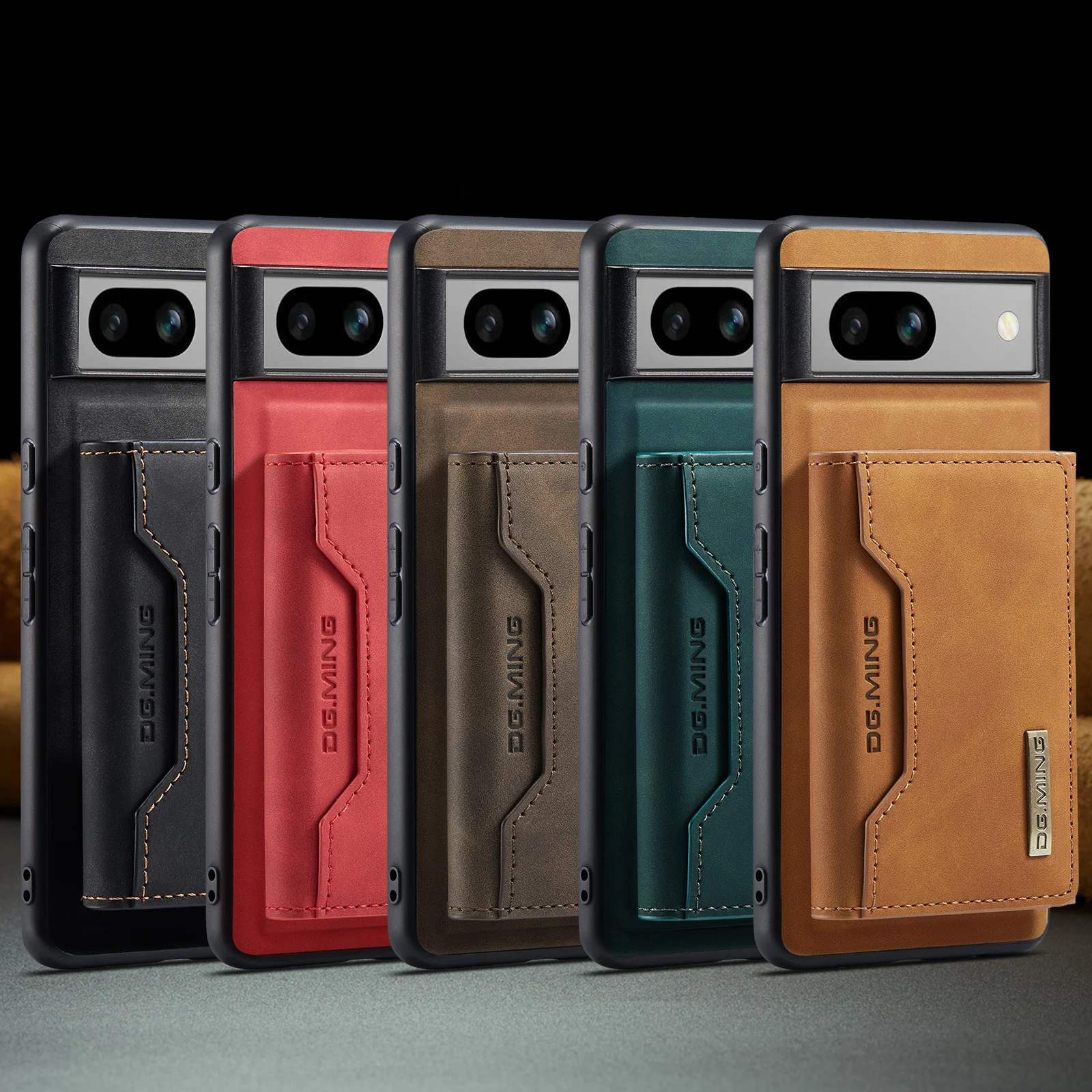 เคสหนังแบบมีช่องใส่บัตรแม่เหล็ - Leather Folio Wallet Case บทวิจารณ์และราคา