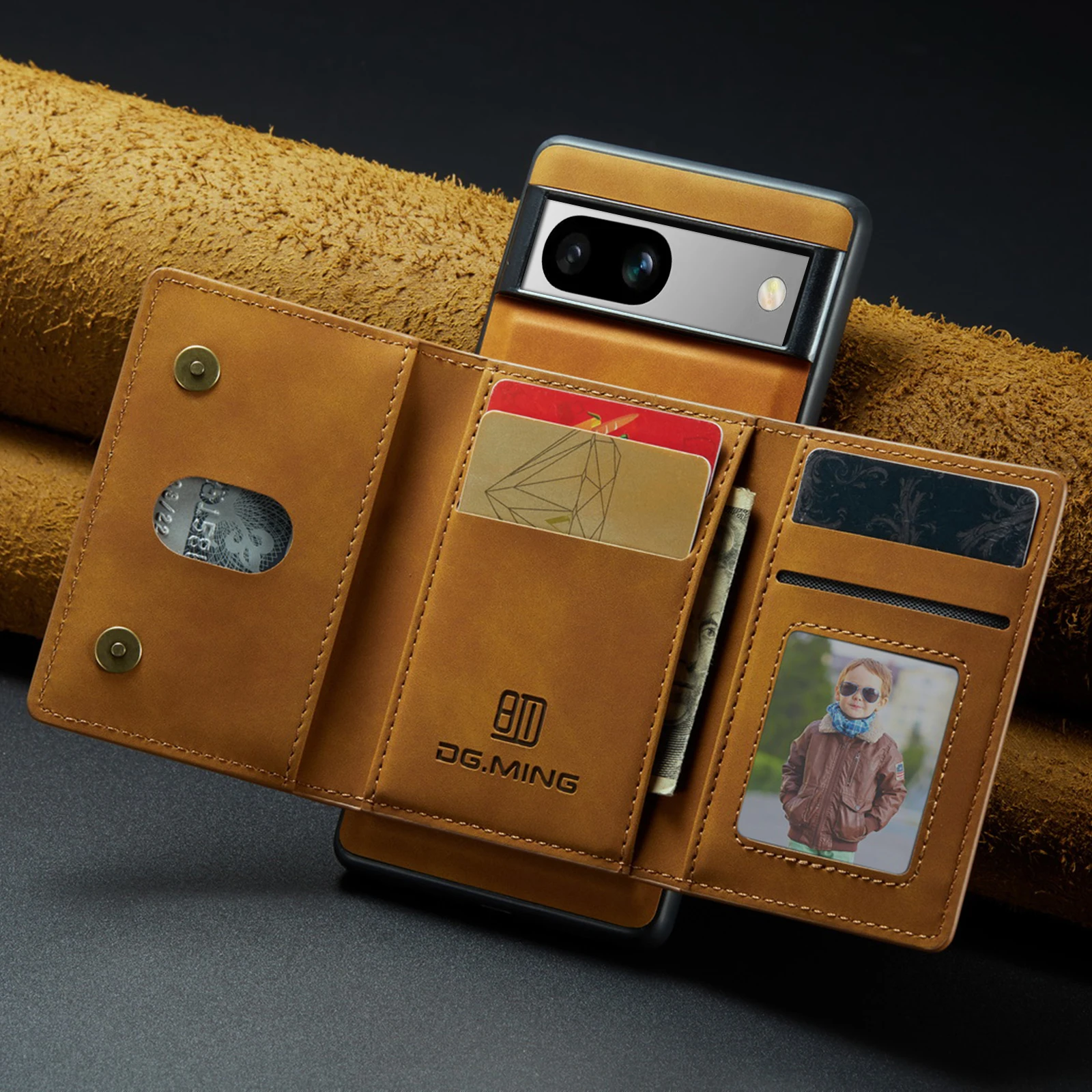 เคสหนังแบบมีช่องใส่บัตรแม่เหล็ - Leather Folio Wallet Case บทวิจารณ์และราคา