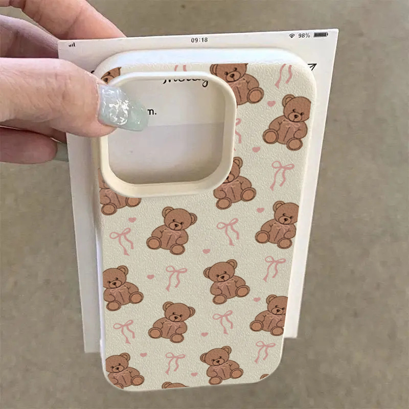 เคสโทรศัพท์ลายหมีผูกโบว์น่ารัก - Phone Cases Xr Cute บทวิจารณ์และราคา