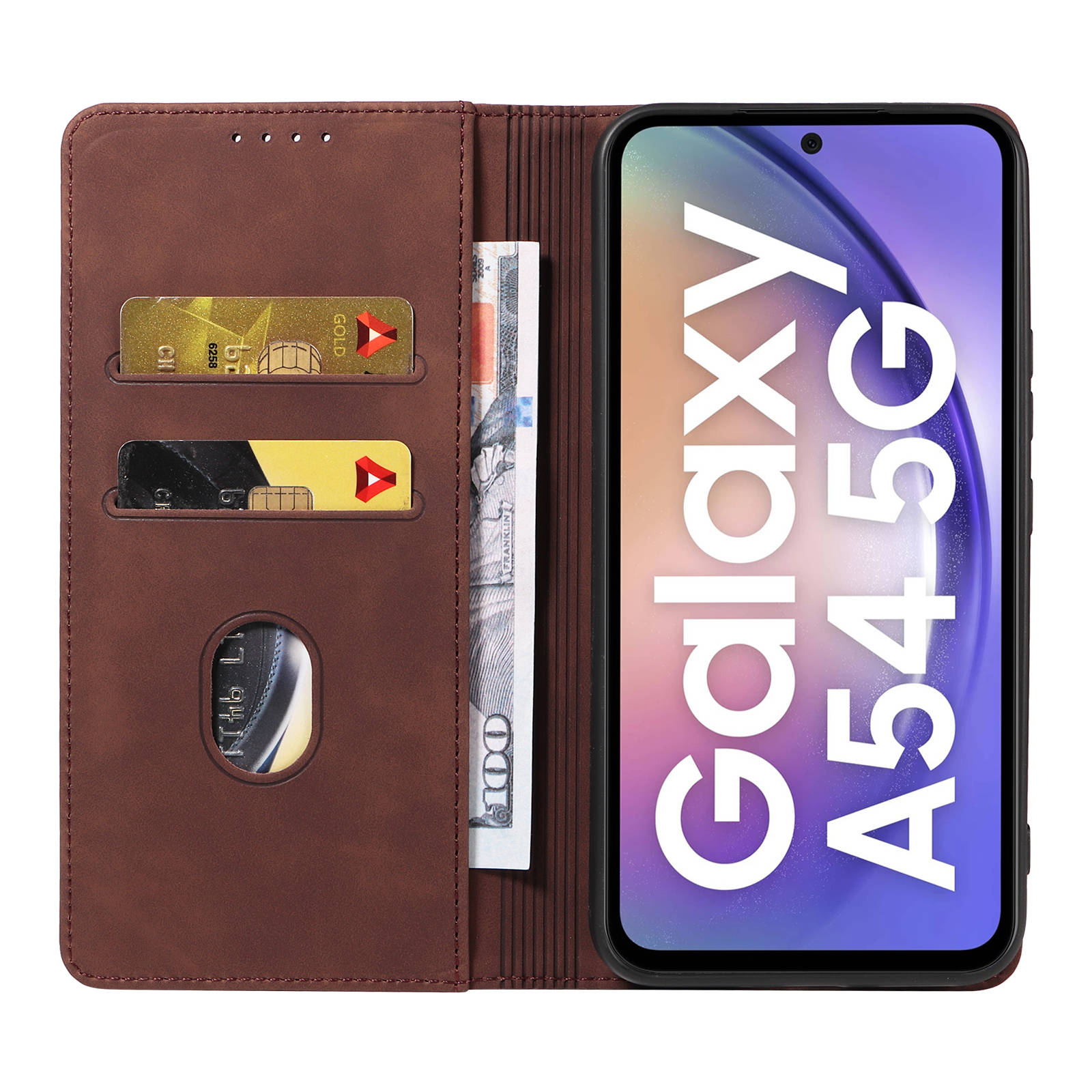 เคสกระเป๋าเงินแบบฝาพับสำหรับ S - Leather Folio Wallet Case บทวิจารณ์และราคา