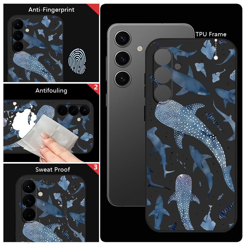 เคสโทรศัพท์ลายปลาวาฬพร้อมสายคล - Phone Cases For Samsung A14 บทวิจารณ์และราคา