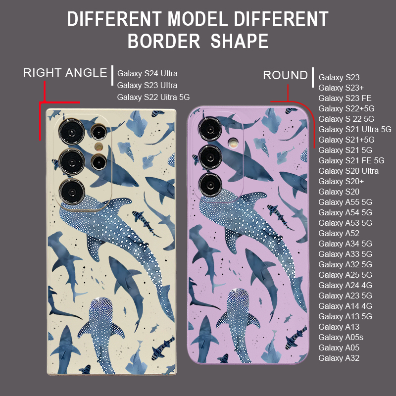 เคสโทรศัพท์ลายปลาวาฬพร้อมสายคล - Phone Cases For Samsung A14 บทวิจารณ์และราคา