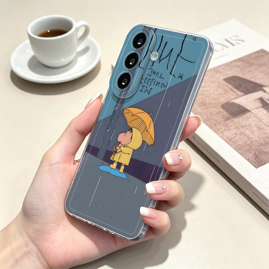 เคสโทรศัพท์ลายเด็กชายกับร่มสีเ - Phone Cases For Samsung A14 บทวิจารณ์และราคา